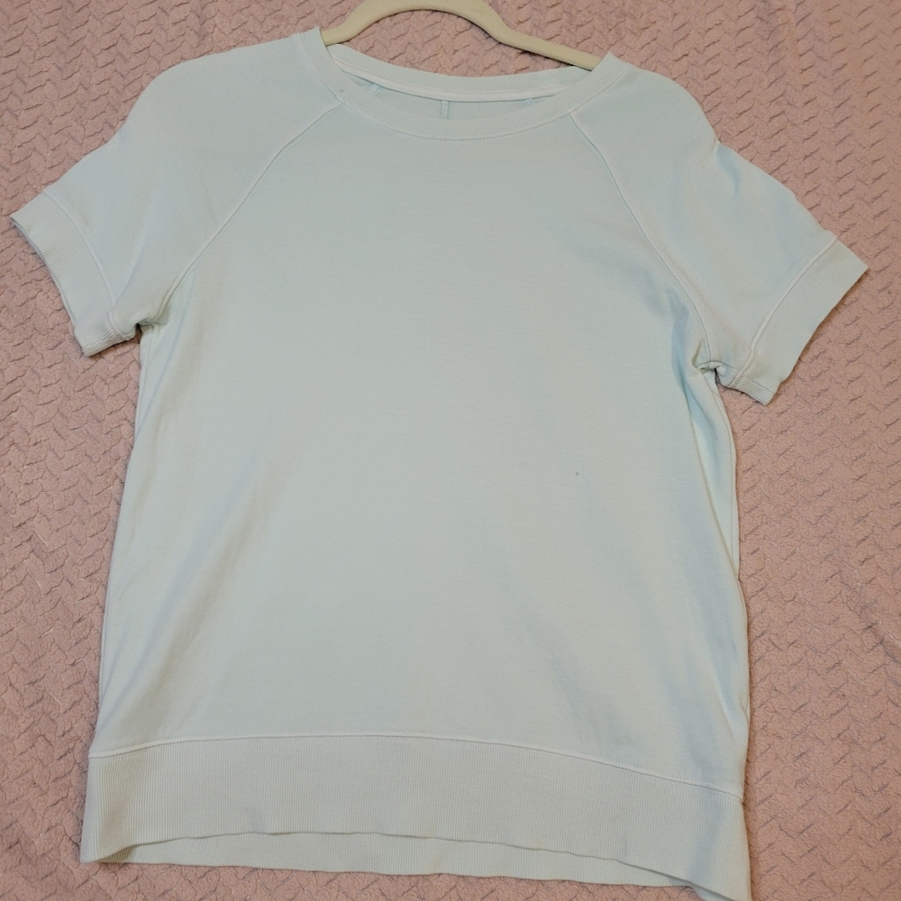 ATHLETA Sundown S/S Sweatershirt Tee Size XS